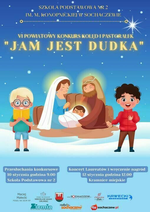 Zdjęcie do Konkurs kolęd i pastorałek "JAM JEST DUDKA"