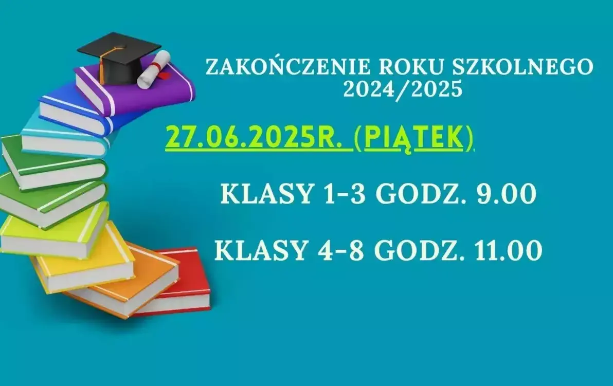 Zdjęcie do Uroczystość zakończenia r.szk. 2024/2025