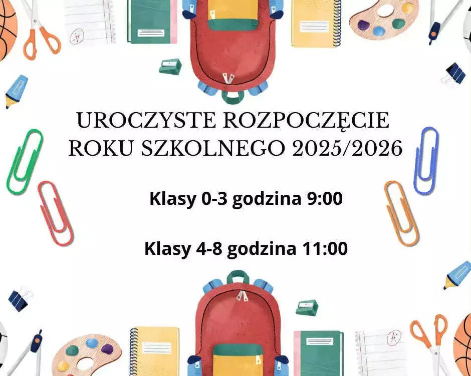 Zdjęcie do Uroczystość rozpoczęcia r. szk. 2025/2026