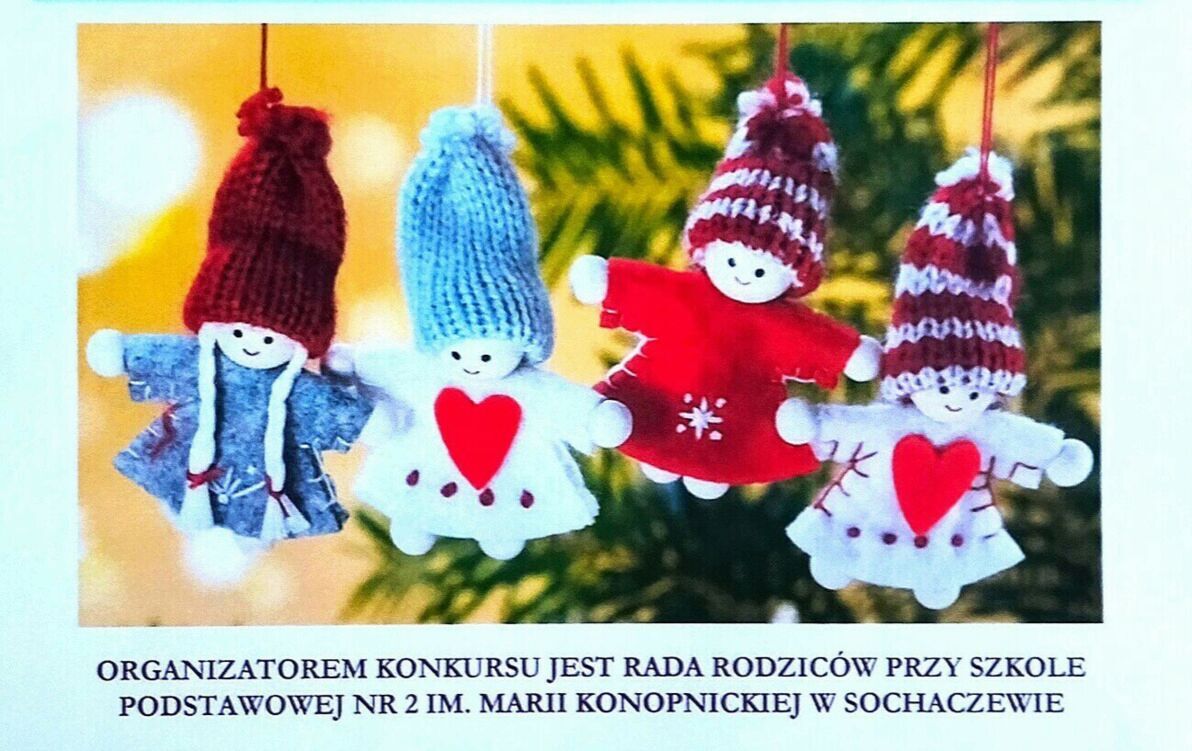 Zdjęcie do Konkurs na najpiękniejszą ozdobę świąteczną
