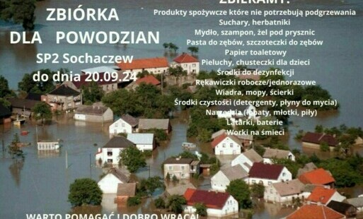 Zdjęcie do Zbi&oacute;rka dar&oacute;w dla powodzian