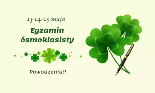 Zdjęcie do Egzamin &oacute;smoklasisty