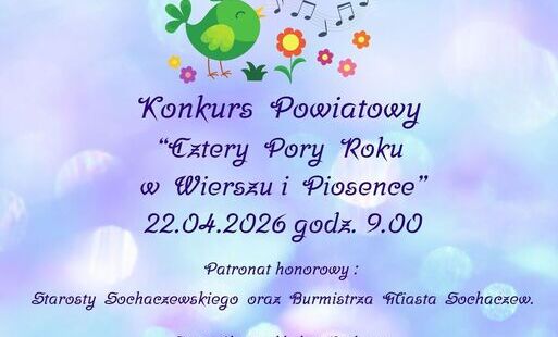 Zdjęcie do Konkurs Cztery Pory Roku