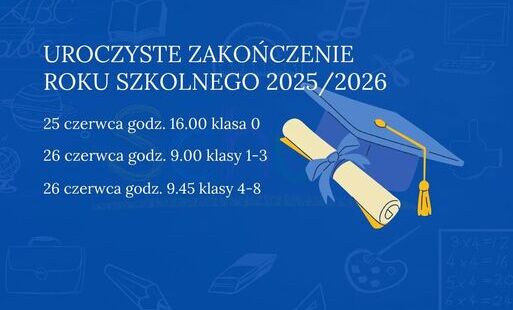 Zdjęcie do Zakończenie roku szkolnego