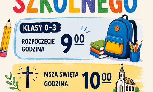 Zdjęcie do Rozpoczęcie Roku Szkolnego 2026/2027